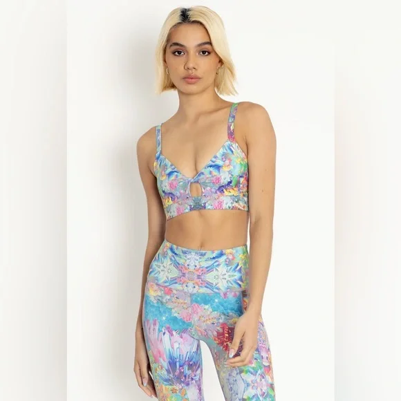 Blackmilk - XL - CRYSTAL MAGIC TWIST CROP - LIMITED - Picture 1 of 9